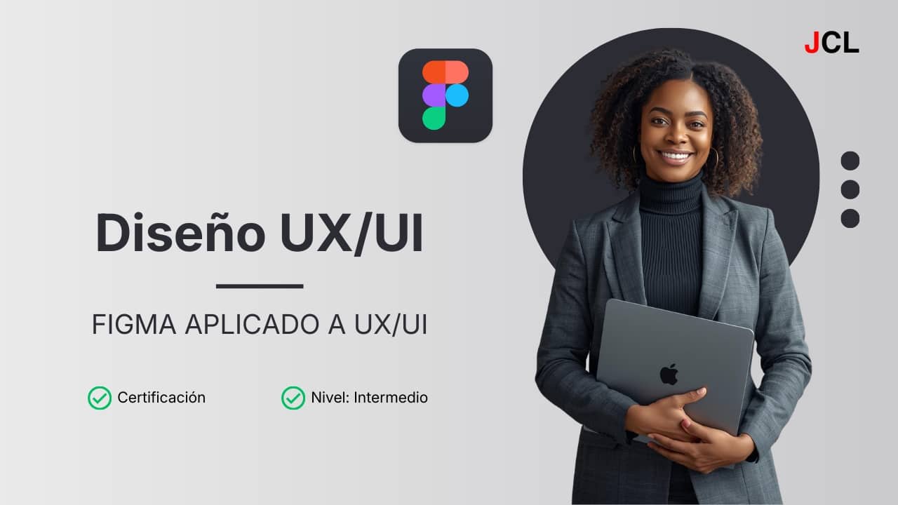 Diseño de interfaz UX/UI en Figma con wireframes y prototipos interactivos para productos digitales