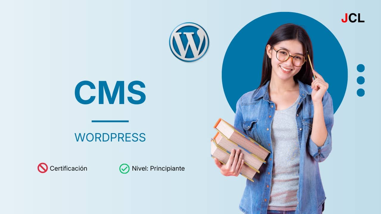 Gestión de sitios web con el CMS WordPress, incluyendo contenidos, diseño y funcionalidades